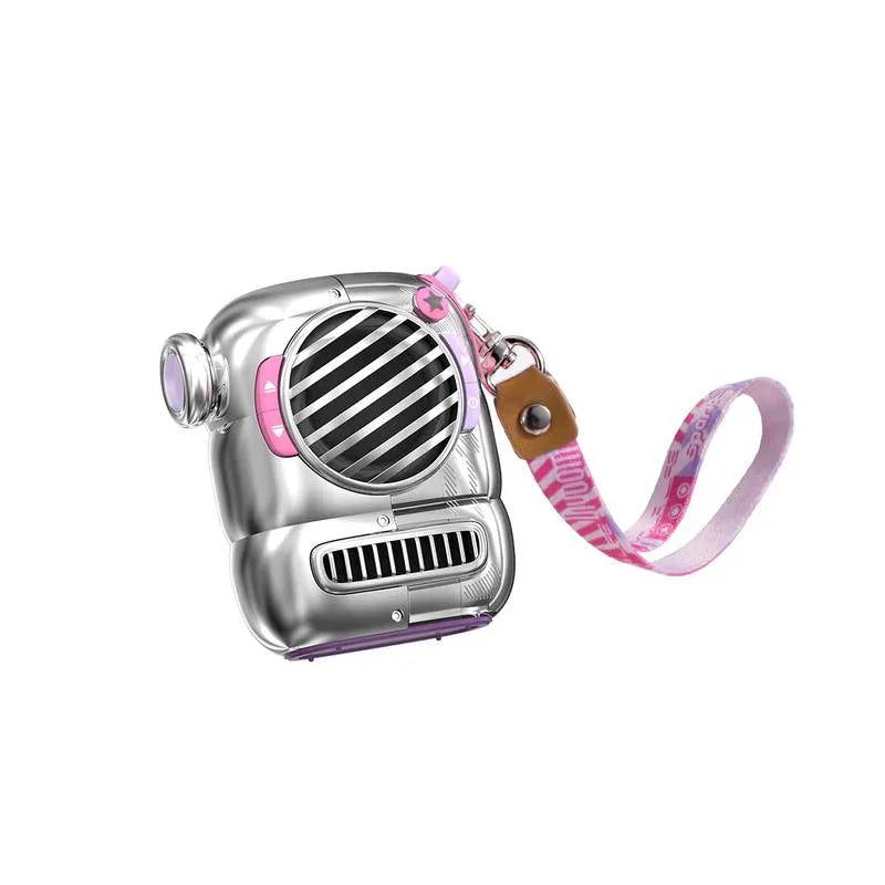 Divoom Spark-Pop Portable Bluetooth Mini Speaker - Pink - Tashqila Divoom Spark-Pop Portable Bluetooth Mini Speaker - Pink - Tashqila
